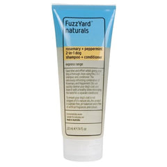 FuzzYard Rosemary & Peppermint 2-in-1 Shampoo & Conditioner for Dogs 220ml - Kohepets